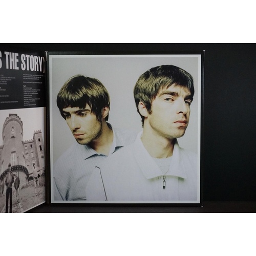 14 - Vinyl - Oasis What's The Story Morning Glory? 2014 reissue on Big Brother RKIDLP73.  Gatefold foldou... 