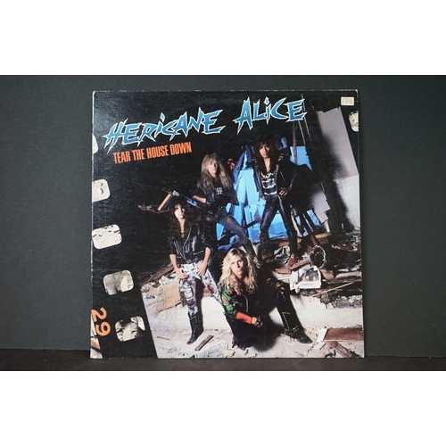 35 - Vinyl - Hericane Alice Tear The House Down on Atlantic 82028-1.  Sleeve Vg with shelf wear, inner sl... 