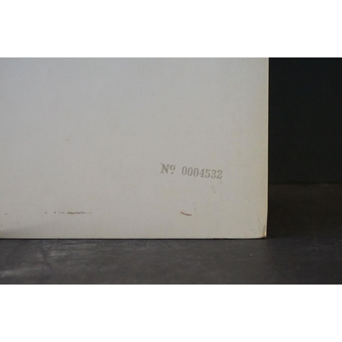 5 - Vinyl - The Beatles White Album PMC 7067 mono top opener No. 0004532.  Sleeve has discolouration and... 