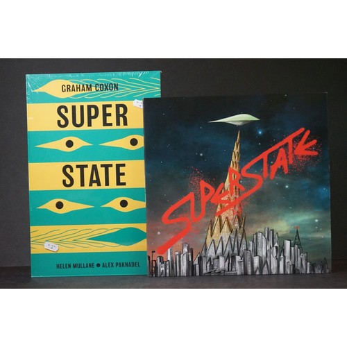 33 - Vinyl / Book Graham Coxon Superstate Deluxe edition limited to 3000 worldwide.  Superstate double al... 