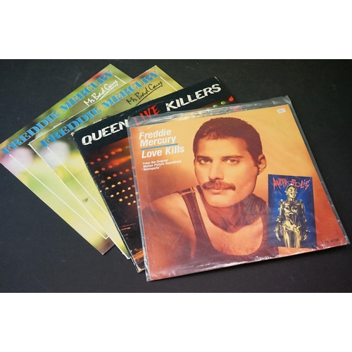 193 - Vinyl - Queen & Related collection of 20 LP's and 12