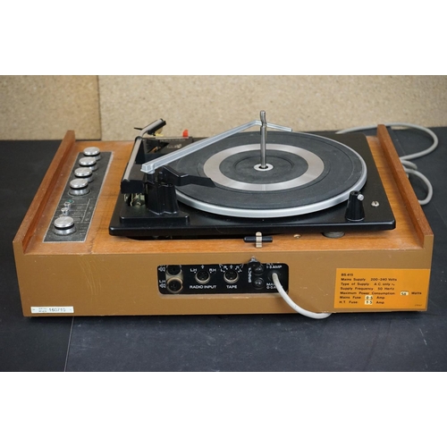 1 - Two Garrard turntables / record decks, to include Garrard Direct Drive DD75 & Deccasound 613, both u... 