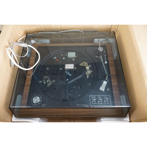 10 - Two Garrard turntables, both in original packaging, to include 86 SB & 86 SB Mk II, both untested