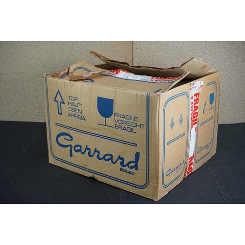 10 - Two Garrard turntables, both in original packaging, to include 86 SB & 86 SB Mk II, both untested