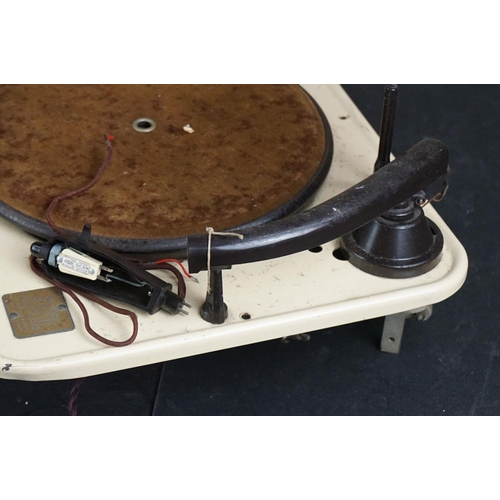 14 - Two vintage Garrard turntable / record decks, to include Model R.C. 80 M & Model 4-S.P. together wit... 