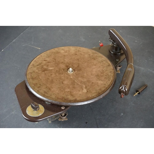 16 - Three vintage Garrard turntables / record decks, to include RC 121 Mk II, Model T & Model M, all unt... 