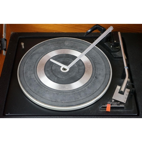 2 - Two Garrard turntables / record decks, to include Dynatron HFC31A & Hacker Centurion GA 500, both un... 