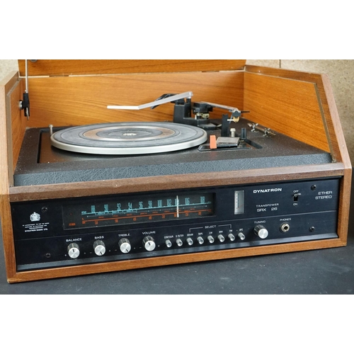 2 - Two Garrard turntables / record decks, to include Dynatron HFC31A & Hacker Centurion GA 500, both un... 