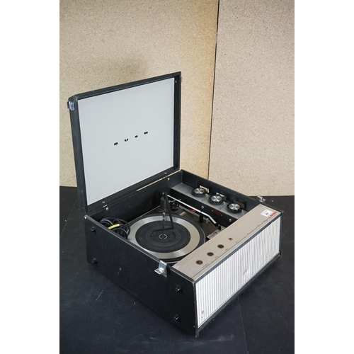 20 - Three vintage record players, to include HMV 2012 Garrard Model 2000, Dansette Tempo Garrard Autosli... 