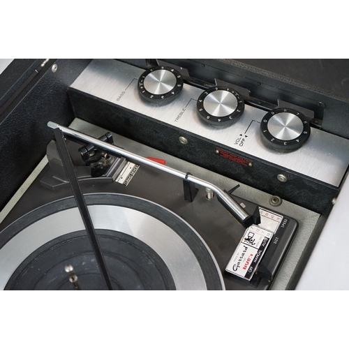 20 - Three vintage record players, to include HMV 2012 Garrard Model 2000, Dansette Tempo Garrard Autosli... 