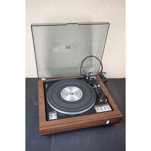 21 - Three Garrard turntables / record decks, to include SL 75 B in original packaging, Deccasound 613 Ga... 