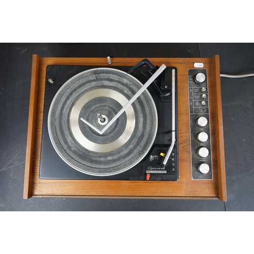 21 - Three Garrard turntables / record decks, to include SL 75 B in original packaging, Deccasound 613 Ga... 