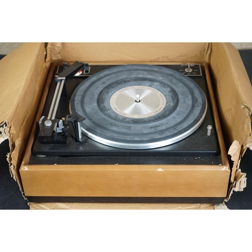 21 - Three Garrard turntables / record decks, to include SL 75 B in original packaging, Deccasound 613 Ga... 