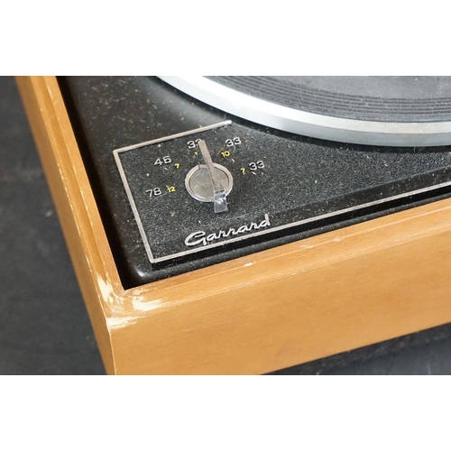 21 - Three Garrard turntables / record decks, to include SL 75 B in original packaging, Deccasound 613 Ga... 