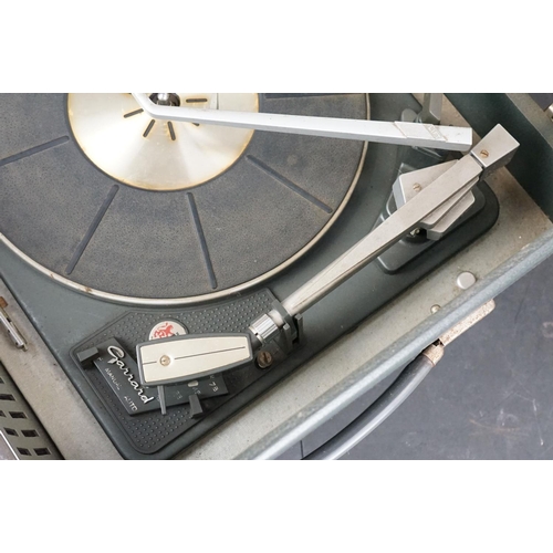 23 - Three vintage record players, to include Ferguson 3006 Garrard turntable Model 50, Hacker Centurion ... 