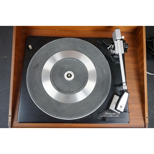 23 - Three vintage record players, to include Ferguson 3006 Garrard turntable Model 50, Hacker Centurion ... 