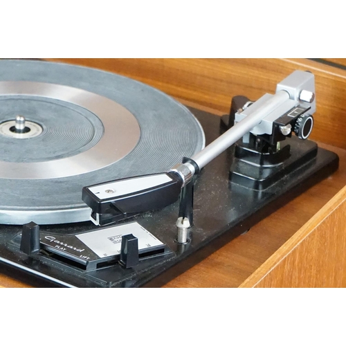 23 - Three vintage record players, to include Ferguson 3006 Garrard turntable Model 50, Hacker Centurion ... 