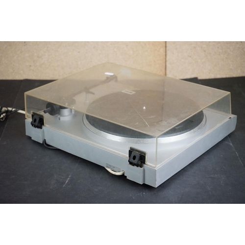 25 - Three Garrard turntables / record decks, to include D 200 Semi-Automatic Direct Drive, DD 455 Fully ... 