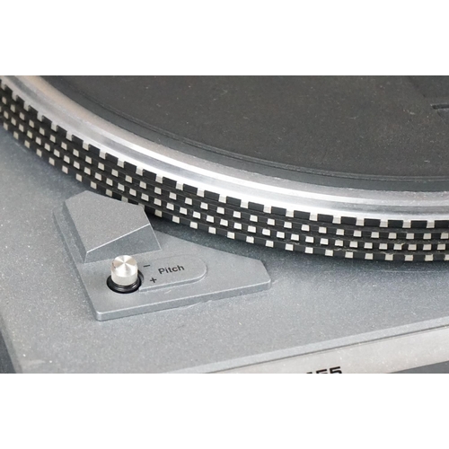 25 - Three Garrard turntables / record decks, to include D 200 Semi-Automatic Direct Drive, DD 455 Fully ... 