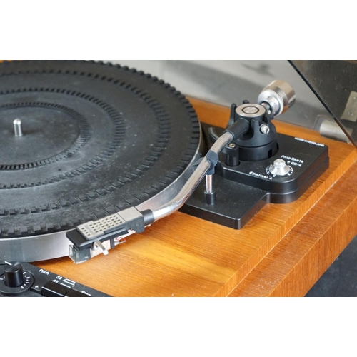 26 - Three turntables / record decks, to include Garrard AP 75, Garrard DD 75 Direct Drive & Connoisseur ... 