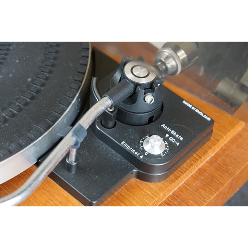 26 - Three turntables / record decks, to include Garrard AP 75, Garrard DD 75 Direct Drive & Connoisseur ... 