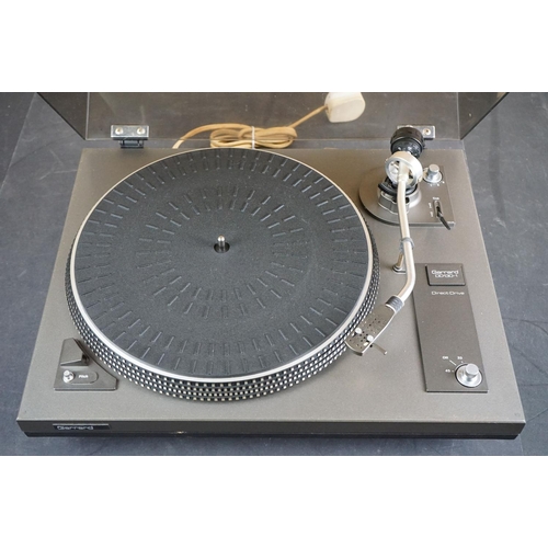 27 - Three Garrard turntables / record decks, to include 125 SB Belt Drive, DD130-1 Direct Drive & 86 SB ... 