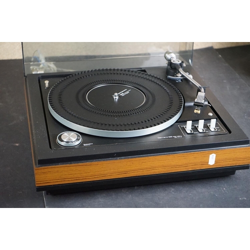 31 - Three turntables / record decks, to include Sony HMP-40 with Garrard SP 25 Mk IV turntable, Garrard ... 