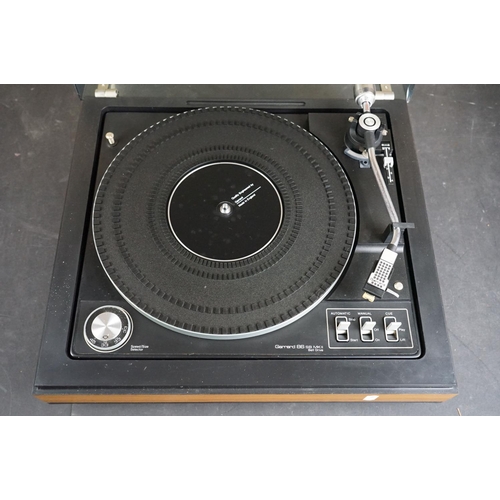 31 - Three turntables / record decks, to include Sony HMP-40 with Garrard SP 25 Mk IV turntable, Garrard ... 