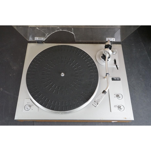 31 - Three turntables / record decks, to include Sony HMP-40 with Garrard SP 25 Mk IV turntable, Garrard ... 