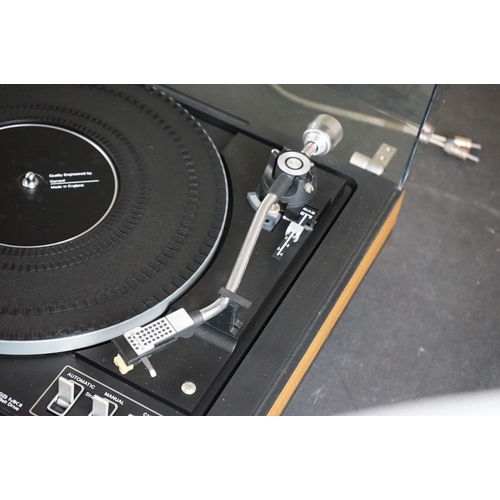 31 - Three turntables / record decks, to include Sony HMP-40 with Garrard SP 25 Mk IV turntable, Garrard ... 