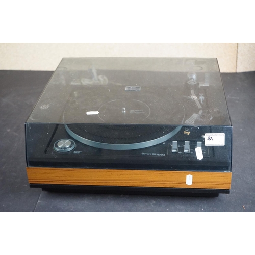 31 - Three turntables / record decks, to include Sony HMP-40 with Garrard SP 25 Mk IV turntable, Garrard ... 