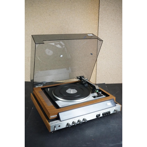 31 - Three turntables / record decks, to include Sony HMP-40 with Garrard SP 25 Mk IV turntable, Garrard ... 