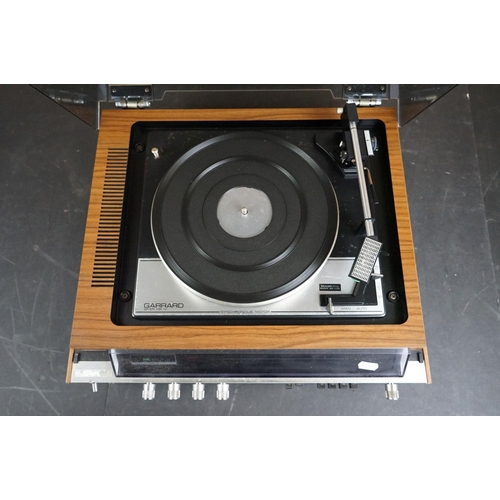 31 - Three turntables / record decks, to include Sony HMP-40 with Garrard SP 25 Mk IV turntable, Garrard ... 