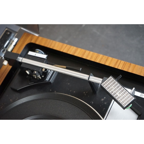 31 - Three turntables / record decks, to include Sony HMP-40 with Garrard SP 25 Mk IV turntable, Garrard ... 