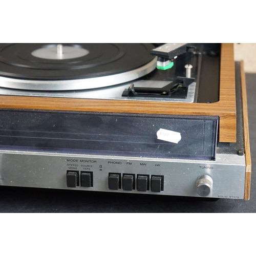 31 - Three turntables / record decks, to include Sony HMP-40 with Garrard SP 25 Mk IV turntable, Garrard ... 