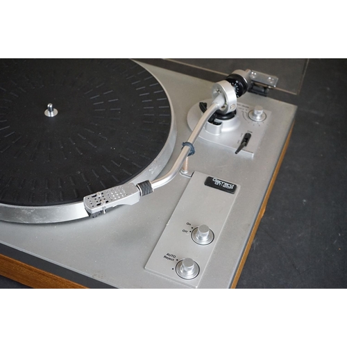 31 - Three turntables / record decks, to include Sony HMP-40 with Garrard SP 25 Mk IV turntable, Garrard ... 