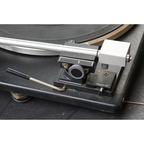 34 - Three Garrard turntables / record decks, to include Model SP 25 Mk III x 2 & Garrard for Bush Model ... 