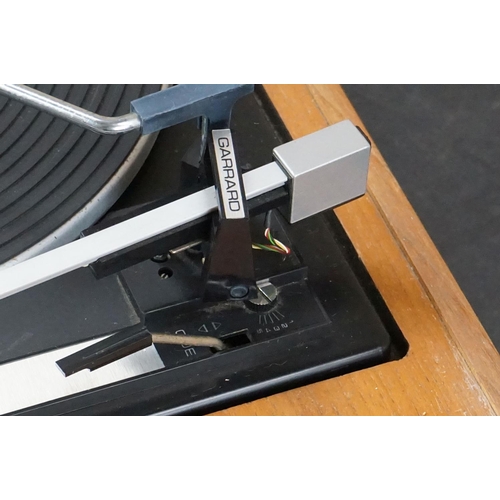 36 - Three turntables / record decks, to include Marconiphone 44594 with Garrard turntable 6 300 and radi... 