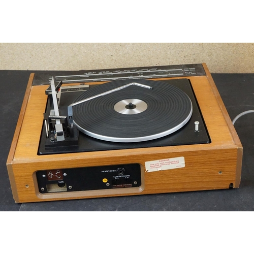 36 - Three turntables / record decks, to include Marconiphone 44594 with Garrard turntable 6 300 and radi... 