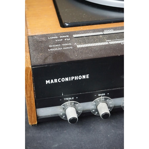 36 - Three turntables / record decks, to include Marconiphone 44594 with Garrard turntable 6 300 and radi... 