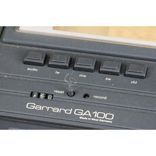 37 - Two music centres, to include Garrard GA 100 & Garrard GA 155, both untested