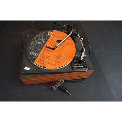 41 - Group of ten Garrard turntables / record decks, some partial, various eras, to include Model RC 72A,... 