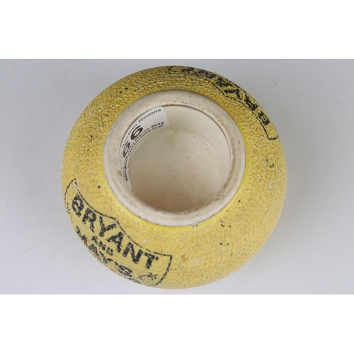 66 - Advertising - Early 20th century ' Bryant and May's Matches ' Matchstriker, 10cm diameter