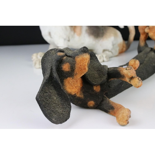 75 - Three Country Artists ' a Breed Apart ' Dogs including Bluster, Cookie & Cream 03053  and Dax Dachsh... 