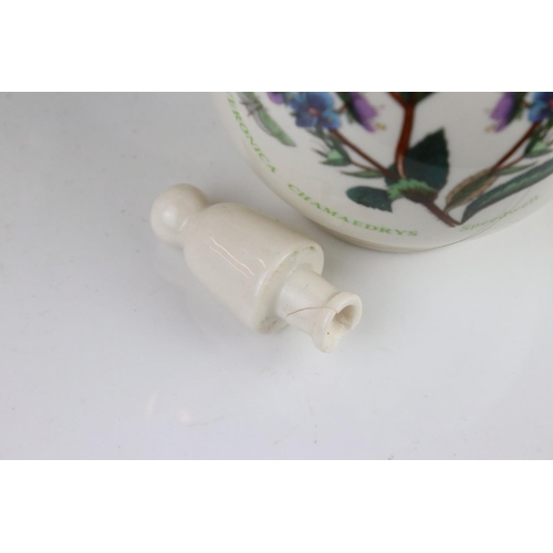 78 - Collection of Twelve items of Portmeirion including Three Botanic Garden Storage Jars, Two Vases, Oi... 