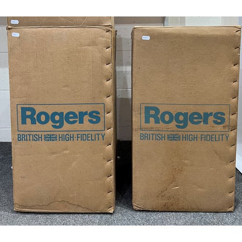 47 - A pair of Rogers LS7T speakers in their original boxes