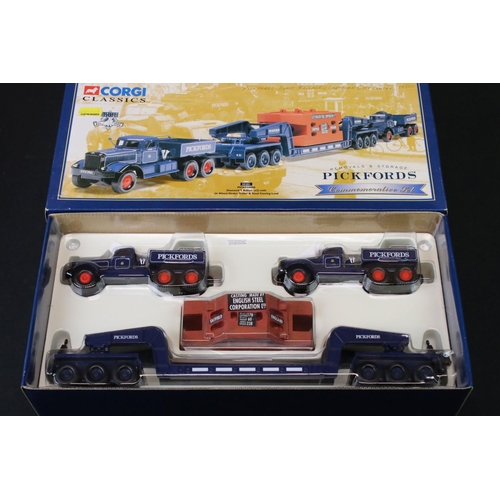 25 - Two boxed Corgi ltd edn diecast models to include 17904 Pickfords 2 Scammell Contractors, 55201 Pick... 