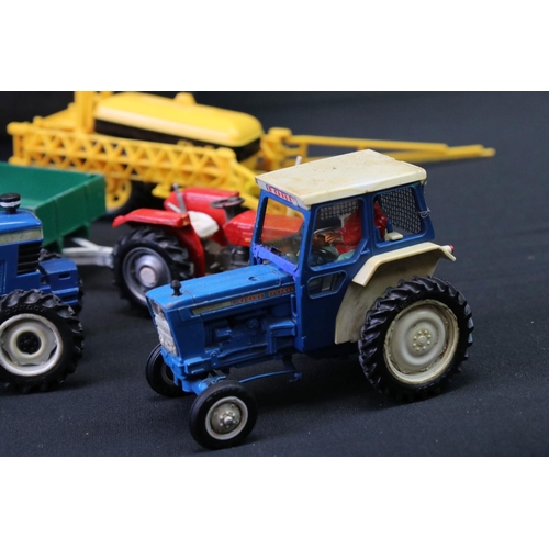 26 - Quantity of Britains diecast & plastic farming models and accessories to include Fiat 880D6T Tractor... 