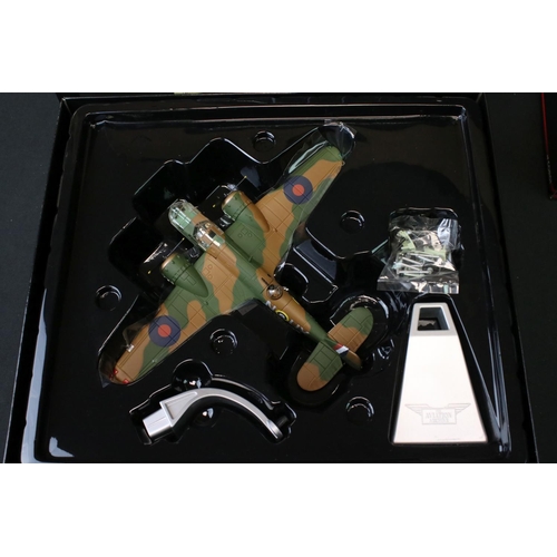 30 - Six boxed Corgi Aviation diecast models to include AA38401 Bristol Blenheim IV, AA31508 Bristol Brit... 