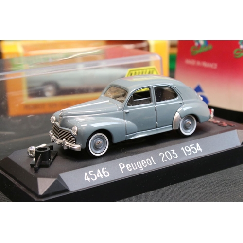 34 - 26 Boxed Solido Peugeot diecast models to include 606 Touring Peugeot 504 Remorque Van, Gam 2 Peugeo... 